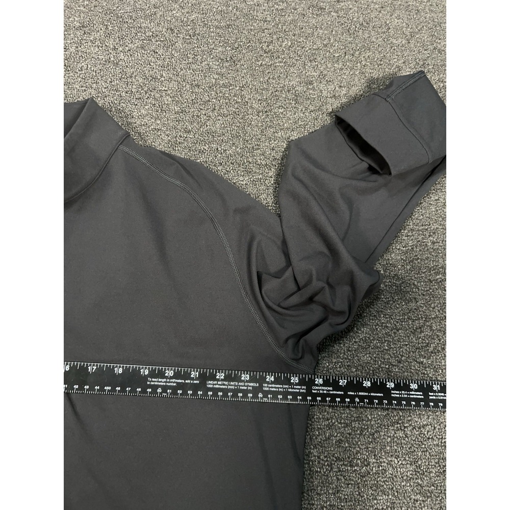 Stio 1/4 Zip Pullover Men's 2XL Gray Nylon Performance Outdoor Gorpcore Stretch - Picture 6 of 7